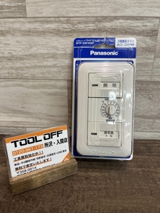 009▼未使用品・即決価格▼Panasonic パナソニック 埋込電子浴室換気スイッチセット WTP53916WP