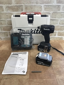 009▼未使用品・即決価格▼マキタ makita 充電式インパクトドライバ TD149DRFXB 18V3.0Ahバッテリ2個