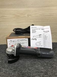 011◎未使用品・即決価格◎京セラ KYOCERA 100ｍｍコード脱着式ディスクグラインダ 100V RG114