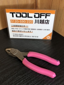 001♪おすすめ商品♪Snap-on スナップオン ダイアゴナルカッター 86ACF ピンク