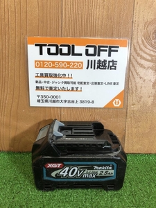 001♪おすすめ商品♪マキタ makita 40Vmaxバッテリ BL4025 充電回数40回