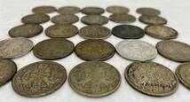 ★小型50銭銀貨★25枚まとめ 日本 貨幣 古銭 アンティークコイン 硬貨 コイン_画像9