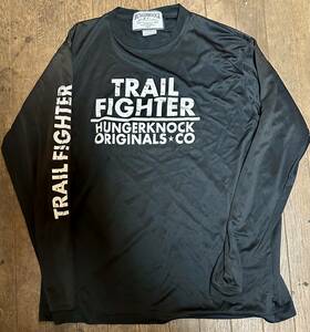 HUNGERKNOCK ORIGINALS hanger knock TF Dry LongTee Trail Fighter dry long T-shirt L size trail running 