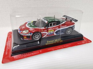 送料350円〜★未開封★ アシェット フェラーリF1コレクション Ferrari 360 GT Silverstone GT FIA 2002 1/43スケール ミニカー