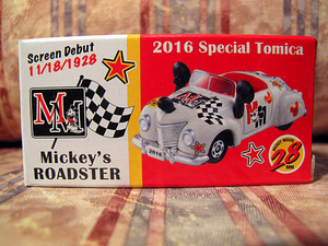 * Disney Tomica 2016 специальный Tomica Mickey. Roadster экран debut Tokyo Disney Land TDL TDR