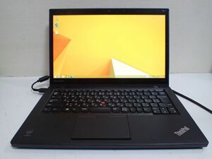 豊N-042/8自〇Lenovo ThinkPad T440s Core i5-4300U 12GB SSD512GB Windows 8.1 タッチパネル ノートPC〇