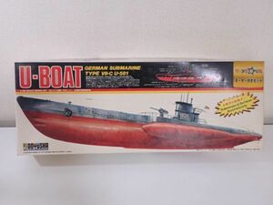 豊JF035/8J◆プラモデル U-BOAT U-ボート 旧ドイツ海軍 潜水艦 GERMAN SUBMARINE 1/150スケール TYPE VII-C U-581 中古品◆