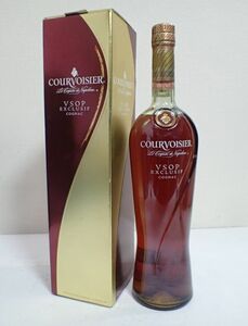 豊JE929/8J◆COURVOISIER クルボアジェ VSOP EXCLUSIF コニャック ブランデー 1000ml 古酒未開栓◆