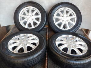 即決 マナレイ ZERA 社外 アルミ 155/70R13 2021年製 溝5mm 軽自動車 13x4.00B(+42)PCD100/40(20)【5-33783】宅配不可(福通営業所止)FR