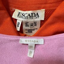 ESCADA エスカーダ ワンピース セットアップ ジャケット ベスト等 計6点セット グレー系等 ウール等 レディース サイズ38 42_画像6