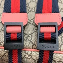 美品 GUCCI グッチ ×ヒグチユウコ バックパック リュック GGスプリーム_画像8