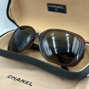 CHANEL シャネル サングラス アイウェア ココマーク ブラウン系 5101 57□18 130