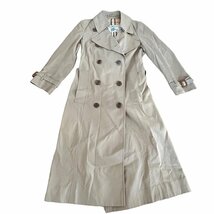 BURBERRY バーバリー トレンチコート ノバチェック カーキ系 レディース ヴィンテージ_画像1