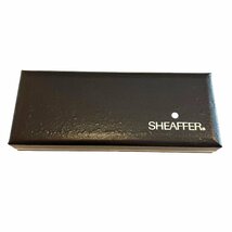 SHEAFFER シェーファー 万年筆 ペン式 キャップ式 ペン先585 14K 黒_画像6