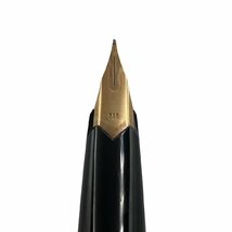 モンブラン 万年筆 ペン先585 キャップ式 カートリッジ式 221/320 黒 2点セット_画像5