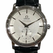 OMEGA オメガ chronometer クロノメーター デビル デヴィル プレステージ De Ville Prestige ベルト プラチナ PT950 手巻き_画像1