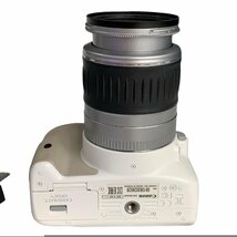 CANON キヤノン EOS Kiss X7 デジタル一眼レフカメラ DS126441 レンズセット ホワイト系 起動確認済_画像5