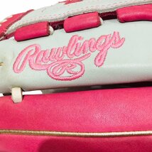 ローリングス Rawlings HOH 野球 軟式 オールラウンド用 GRXHON64 グラブ グローブ ピンク×ホワイト 11 1/2 INCH_画像5