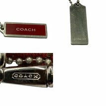 COACH コーチ 型番6094 シグネチャー柄 キャンバス×レザー アクセサリーポーチ ショルダー_画像10