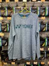 【16554（425）O】YONEX(ヨネックス)ユニロングスリーブTシャツ　ブルー O 新品　未使用　タグ付　バドミントン　テニス　定価5500円　_画像2