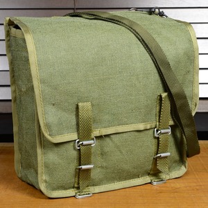 ポーランド軍放出品 ブレッドバッグ ショルダーストラップ付 [ 可 ] ショルダーバック メッセンジャーバッグ かばん