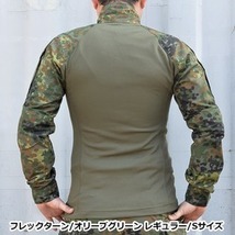 HELIKON-TEX コンバットシャツ MCDU 戦闘服 NYCO リップストップ BL-MCD-NR [ マルチカム/コヨーテ / レギュラー/Mサイズ ]_画像3