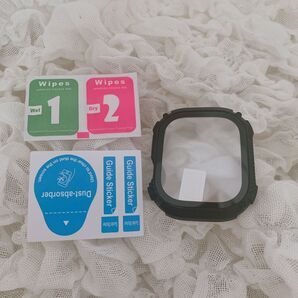 ブラック 黒 スマートウォッチ 時計 カバー