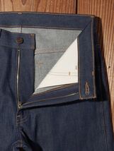 LEVI'S VINTAGE CLOTHING 1965モデル 606 SUPER SLIM RIGID ウエスト28 リーバイス LEVI’S LEVIS 606 リジッド スリム デニム ジーンズ_画像6