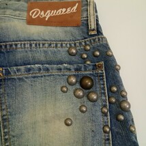 【正規品】DSQUARED2 スタッズデニム　S71LA0516 ディースクエアード 加工 ジーンズ パンツ 美品_画像4