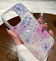 GalaxyA53 ケース　花柄　キラキラ　オーロラ　可愛い　匿名配送_画像3