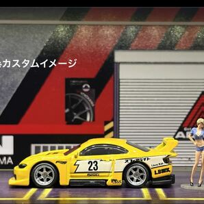 1/64 カスタムホイール 4台分 6本スポーク＆CE28風 シルバー＆ゴールド ホットウィール等のミニカーに！の画像4