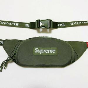 新品 Supreme Small Waist Bag Olive White 1L 22aw 2022年 緑 白 オリーブ ウエストバッグ ショルダーバッグ ボックスロゴ 新品未使用