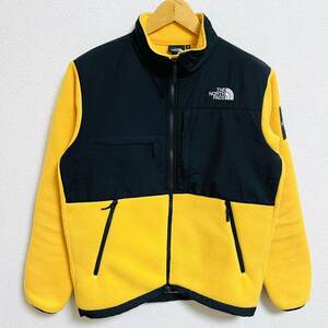 The North Face Denali Jacket Yellow Black S 20aw 2020年 黄色 黒 イエロー ノースフェイス デナリ ジャケット 納品書付き タグ付き