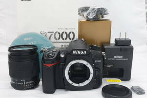 【美品】ニコン Nikon D7000＋AF NIKKOR 28-80mm f3.5-5.6 D《レンズ、元箱付》　　　　　　　　　　　　　　　　　　　　　　　　OT309014