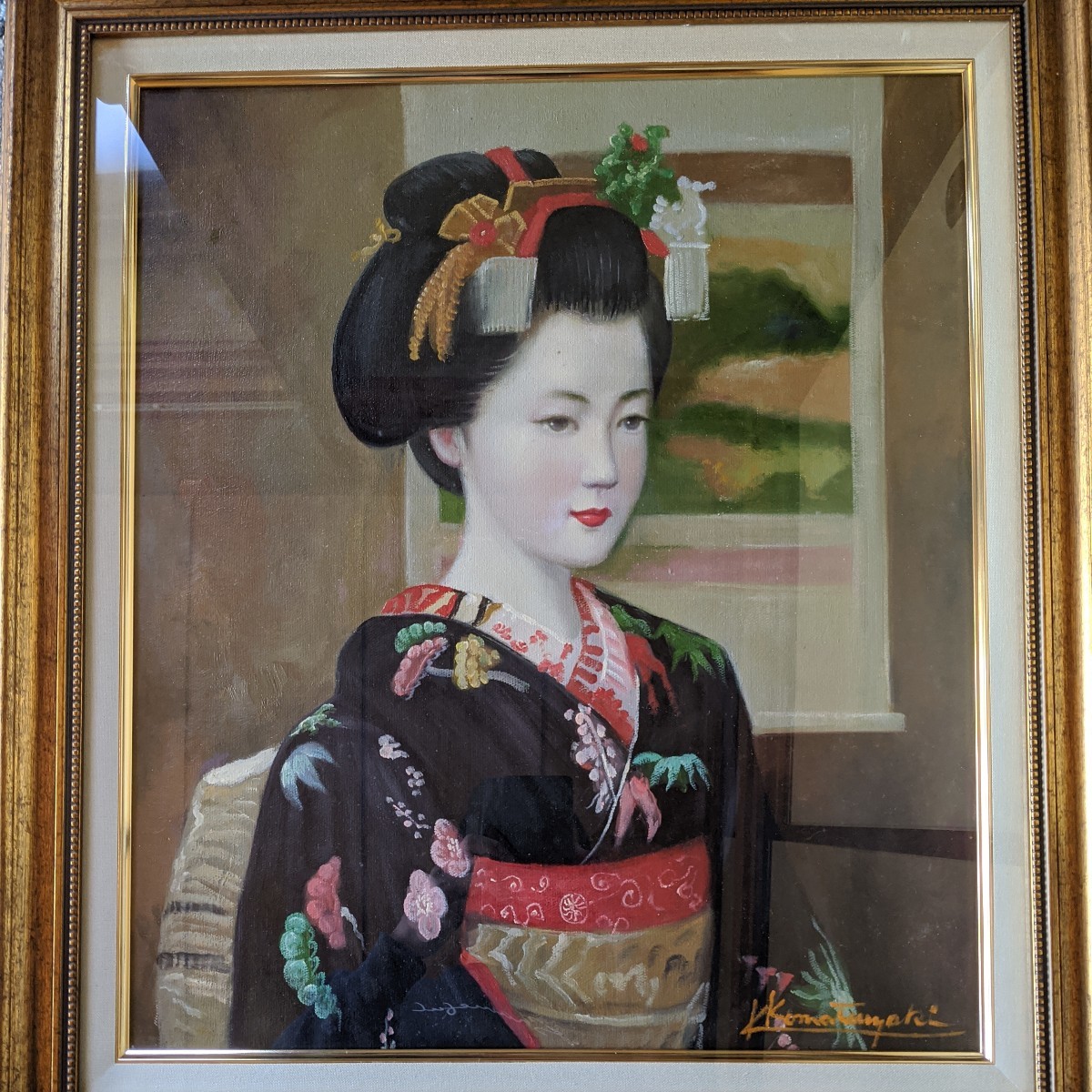 年最新Yahoo!オークション  舞妓 絵画人物画の中古品・新品