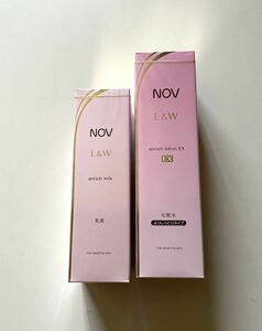 ◆NOV ノブ L &W エンリッチローションEXとエンリッチミルク（化粧水と乳液）セット