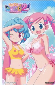 [Y27/4]どきどき魔女神判2 DUO 特典テレカ/SNKプレイモア/水着