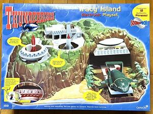 サンダーバード 秘密基地 トレーシーアイランド エレクトロニックプレイセット THUNDERBIRDS TRACY ISLAND ELECTRONICK PLAYSET ジャンク扱