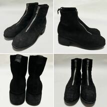 限定 新品 20万 GUIDI FRONT ZIP BOOTS グイディ フロント ジップ ブーツ レザー 靴 nonnative ノンネイティブ UNDERCOVER アンダーカバー_画像4