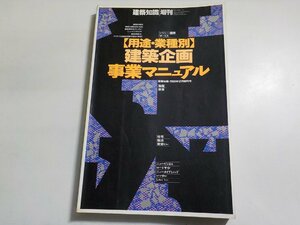 4K0736◆建築知識/1988年12月増刊 用途・業種別 建築企画事業マニュアル(ク）