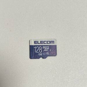 送料無料 動作確認済み ELECOM エレコム 128GB マイクロSDカード microSDXC UHS-I U1 Class10 Switch対応 中古