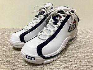 ♪タグ付 展示品新品 FILA 96GL (GRANT HILL 2 復刻) US9.0(27.0cm) 箱なし フィラ 96GL(グラントヒル2 復刻)♪