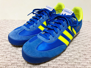 ♪美色 着用少 adidas DRAGON アディダス ドラゴン 青×黄 US9(27.0cm) 2015年製♪