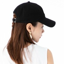 新品未使用 ニューエラ 無地 ローキャップ 黒 メンズ レディース 帽子 NEW ERA 9TWENTY ne201 ブラック 男女兼用 正規品_画像6