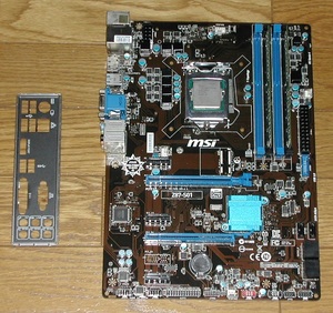 CPU メモリ付き　MSI　Z87-S01 LGA1150