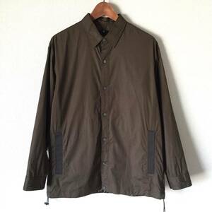 美品 JIL SANDER UNIQLO Over size Shirt Blouson ジルサンダー ユニクロ別注 オーバーサイズ シャツブルゾン コラボレーション KURABO社