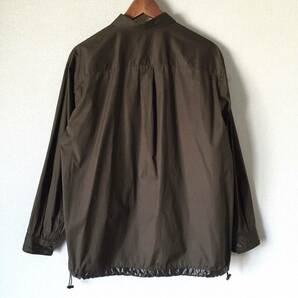 美品 JIL SANDER UNIQLO Over size Shirt Blouson ジルサンダー ユニクロ別注 オーバーサイズ シャツブルゾン コラボレーション KURABO社の画像5