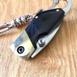 未使用 JOURNAL STANDARD Mobile Folding Wood Knife ジャーナルスタンダード 携帯折り畳みナイフ 天然木 OUTDOOR CAMPの画像5