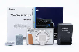 Canon キャノン PowerShot SX740 HS シルバー（新品同様）デジタルカメラ　499