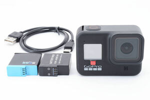 GoPro HERO8 BLACK（バッテリー2個付き）ゴープロ　348